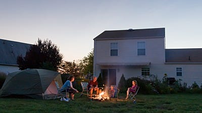 backyard camping ideas