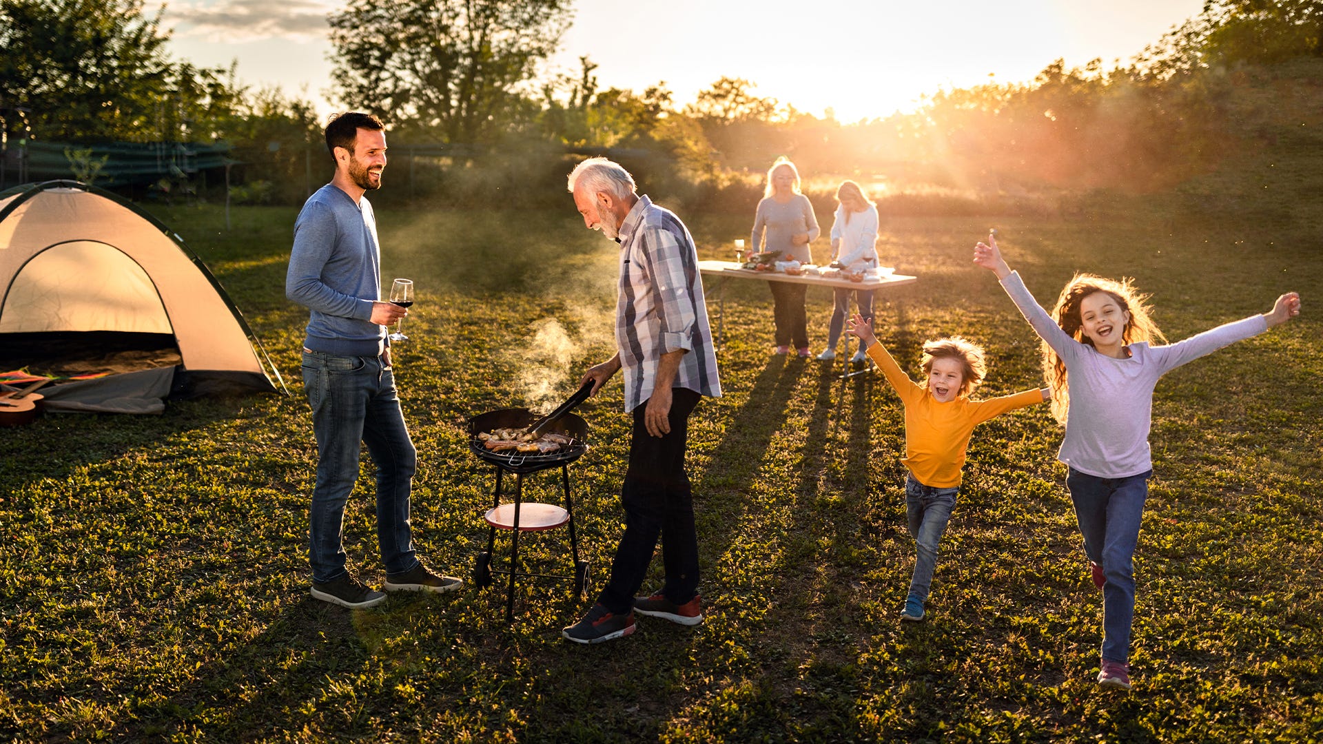 outdoor family