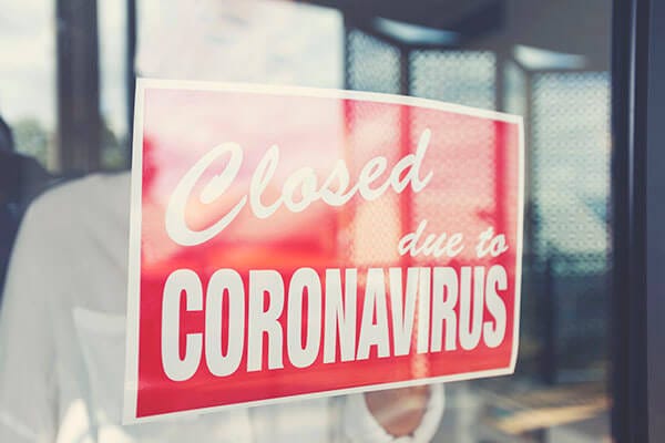 Stores closed due to COVID-19 Stores closed due to COVID-19