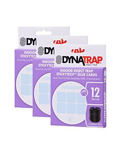 Stickytech™ Replacement Glue Cards For Dynatrap® Indoor Insect Trap, 3 packs