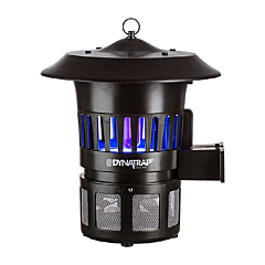 DynaTrap® 1/2 Acre Black Wall-Mount Insect Trap, silhouette