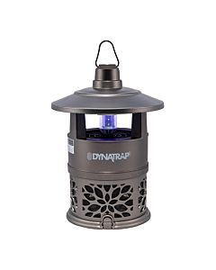 DynaTrap® Insect Trap for ¼ Acre w/ EZ Disposal Terrazza Basket - Tungsten, silhouette