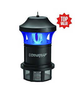 DynaTrap® 1 Acre Black Mosquito & Insect Trap with AtraktaGlo Light, Top Value