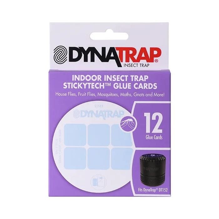 DynaTrap 23005-06 DOT StickyTech Replacement Glue Cards - Cloud