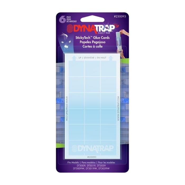  DynaTrap 23005-06 DOT StickyTech Replacement Glue Cards - Cloud  : Health & Household