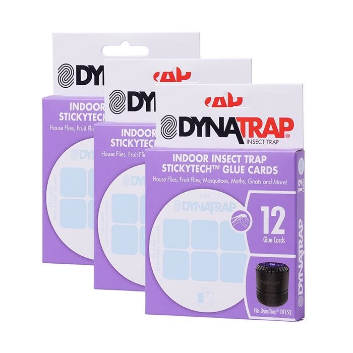 DynaTrap Indoor Flying Insect Trap with Glue Cards 