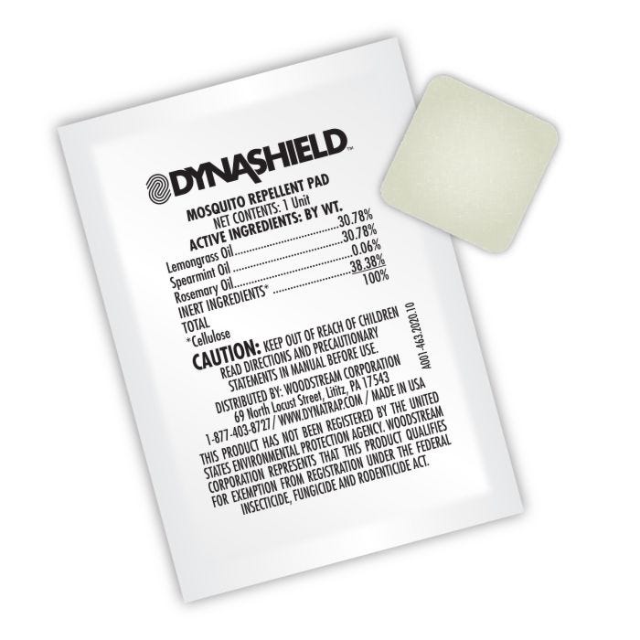 DynaShield® Repellent Refill Pads, CDS1000R8