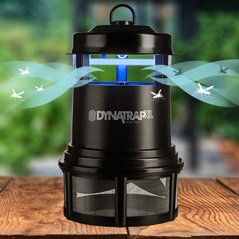 Dynatrap XL Insect Trap for 1 Acre with UV Bulb& Easy Disposal ,Bronze